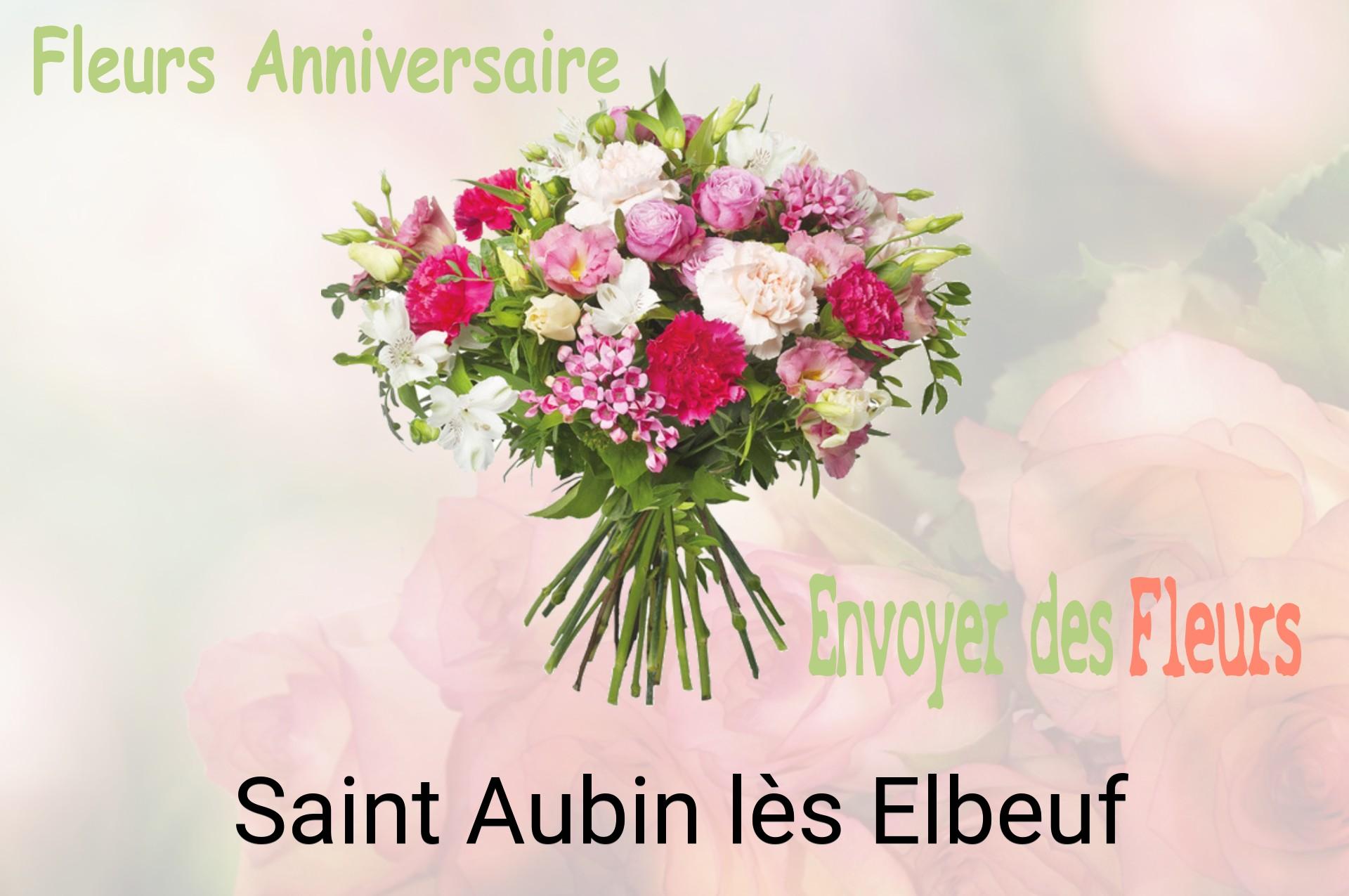 Bouquet de fleurs d’anniversaire livré à Saint-Aubin-lès-Elbeuf